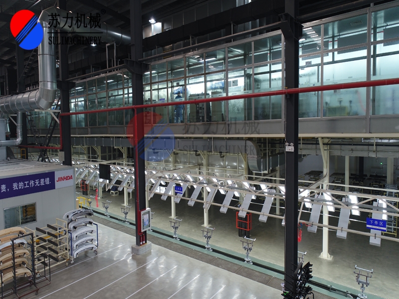 汽車零部件涂裝生產(chǎn)線